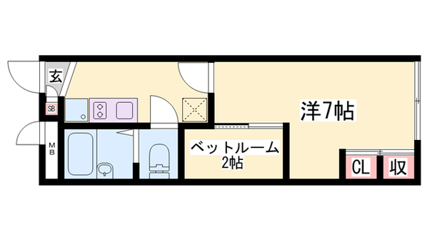 明石駅 バス15分  白水1丁目東下車：停歩5分 1階の物件間取画像